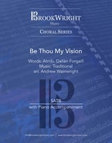 Be thou my vision SATB choral sheet music cover